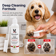 Warren London Paw Sani-Scrub - Paw and Nail Cleanser Spa Product Light Gray