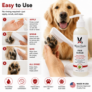 Warren London Paw Sani-Scrub - Paw and Nail Cleanser Spa Product White Smoke