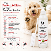 Warren London Paw Sani-Scrub - Paw and Nail Cleanser Spa Product White Smoke