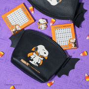 Profusion Cosmetics Peanuts Halloween | Count Snoopy Cosmetic Bag Set with Gems accessories Dark Slate Gray