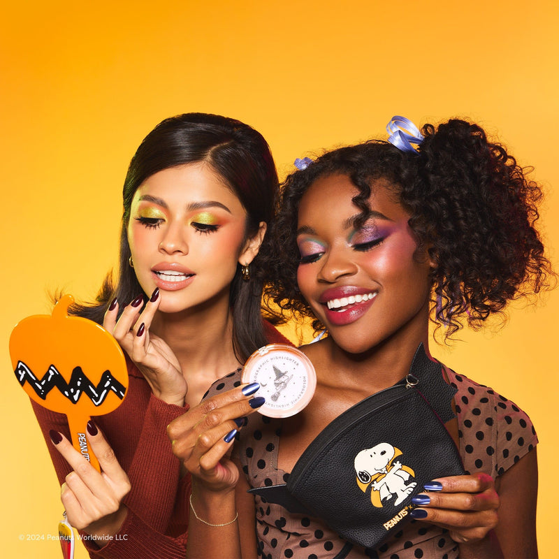 Profusion Cosmetics Peanuts Halloween | Spooktacular Glow Holographic Highlighter Face Sandy Brown