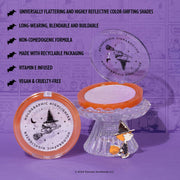 Profusion Cosmetics Peanuts Halloween | Spooktacular Glow Holographic Highlighter Face Light Slate Gray