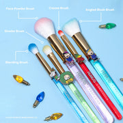 Profusion Cosmetics Peanuts Holiday | Merry & Bright Brush Set with Case Brush Light Blue