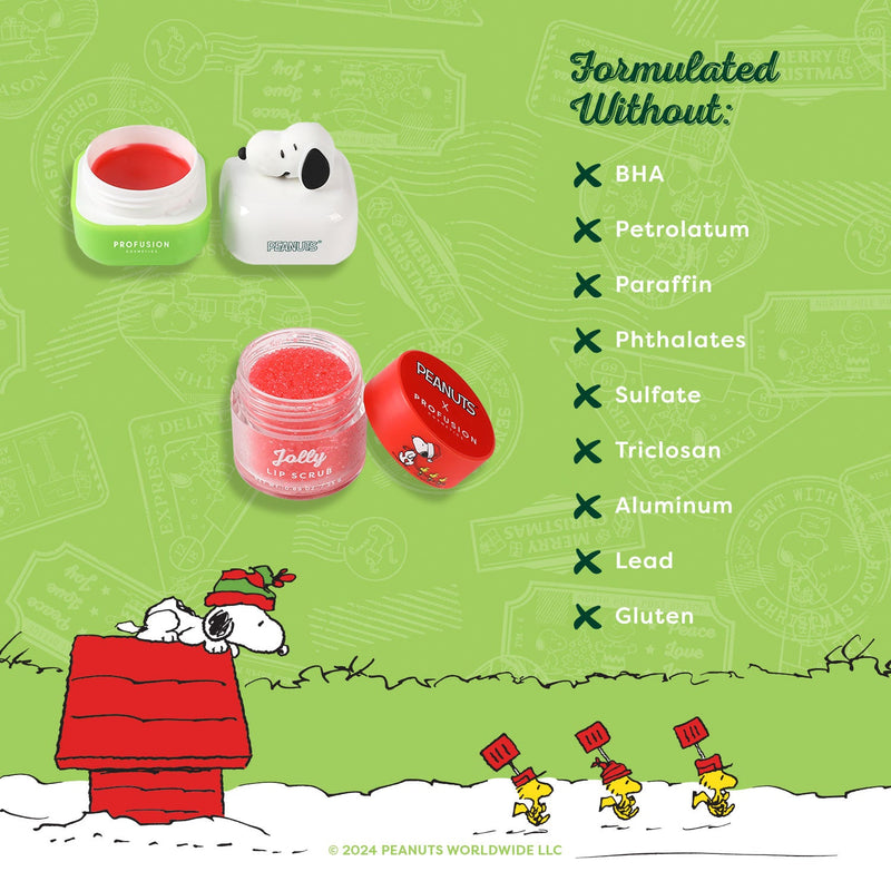 Profusion Cosmetics Peanuts Holiday | And To All A Goodnight Set accessories Dark Khaki