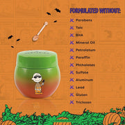 Profusion Cosmetics Peanuts Halloween | Apple Bobbing Overnight Lip Mask Lip Chocolate