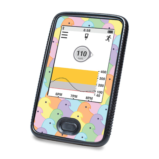 Peelz Peepin' It Real Designed for DEXCOM G6 Touchscreen Receiver Peelz/Stickers White Smoke