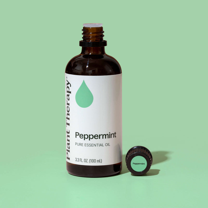 Plant Therapy Peppermint Essential Oil Essential Oil Gray 10 mL,30 mL,100 mL