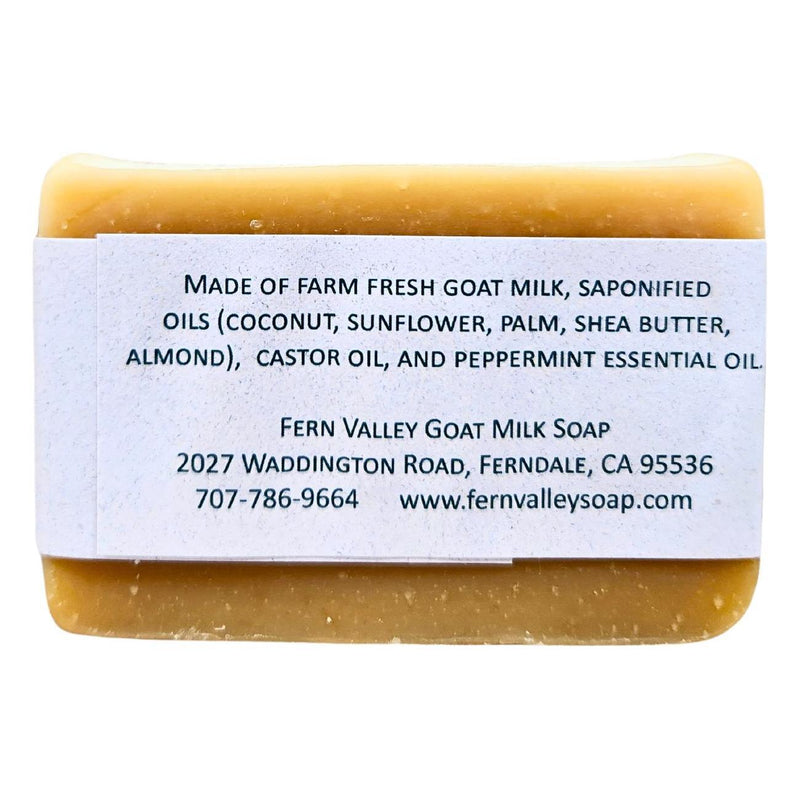 Fern Valley Soap Handmade Goat Milk Soap | All Natural Peppermint Goat Milk Soap Lavender