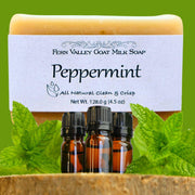 Fern Valley Soap Handmade Goat Milk Soap | All Natural Peppermint Goat Milk Soap Lavender