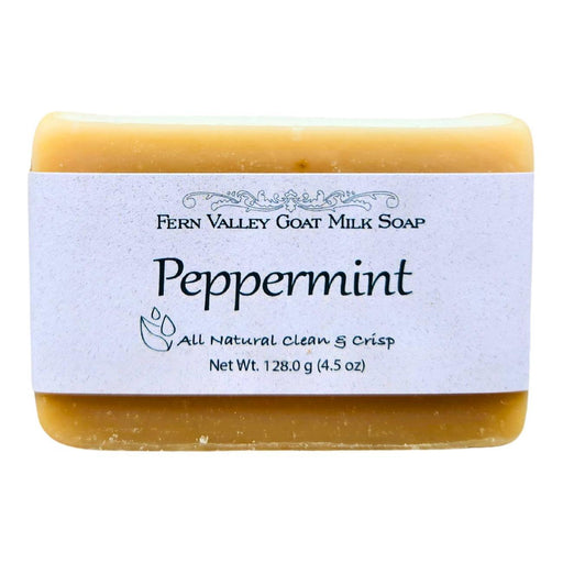 Fern Valley Soap Handmade Goat Milk Soap | All Natural Peppermint Goat Milk Soap Lavender
