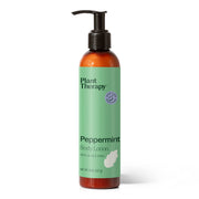 Plant Therapy Peppermint Body Lotion with Aloe and Shea Body Care Dark Sea Green 8 oz