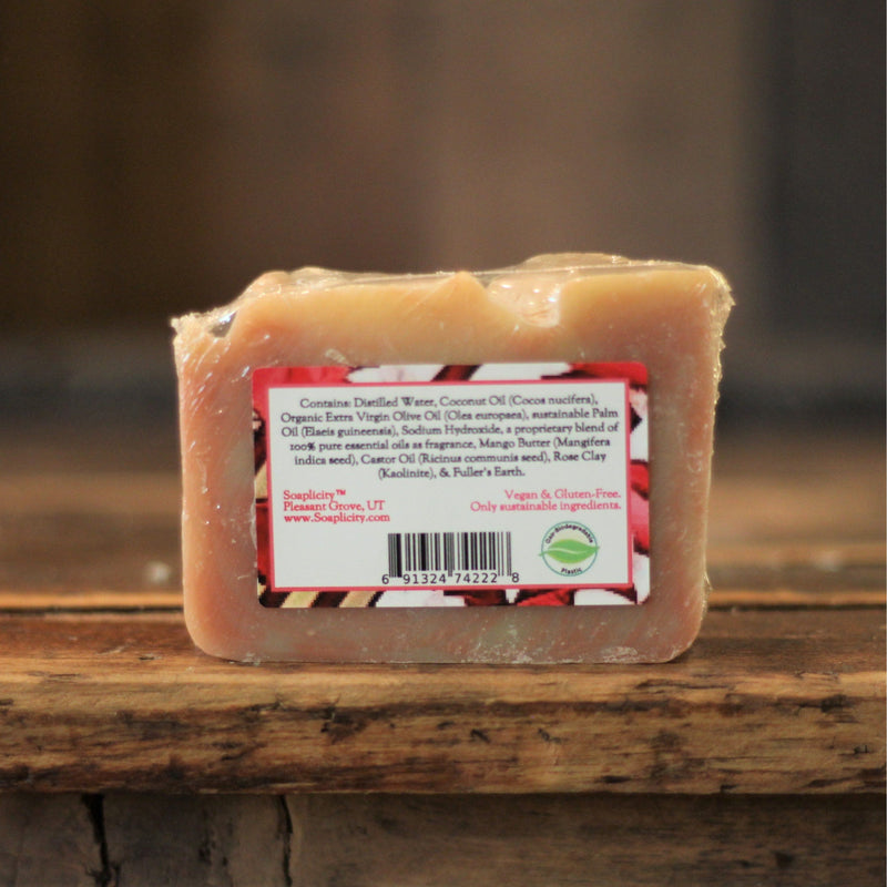 Soaplicity Peppermint Stick Soap Bar Soap Bar Dark Olive Green