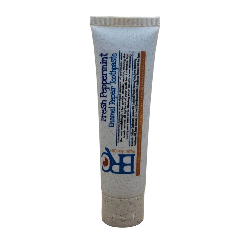 By Robin Creations Enamel Repair Remineralizing Toothpaste Toothpaste White Smoke 1 Tube / Fresh Peppermint