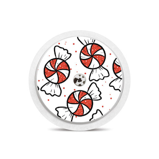 Peelz Peppermints Freestyle Libre 2 Peelz/Stickers White Smoke Sensor Only