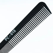 Vip Barber Supply Percu Carbon Tapering Comb #PC-018 Tapering Comb White Smoke