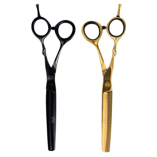 Vip Barber Supply Percu Fantastica Line Professional Thinning Shears 6.5'' Assorted Colors Thinning Shear White Smoke Black,Gold