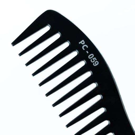 Vip Barber Supply Percu Fine & Wide Tooth #PC-059 Fine and Wide Comb White Smoke