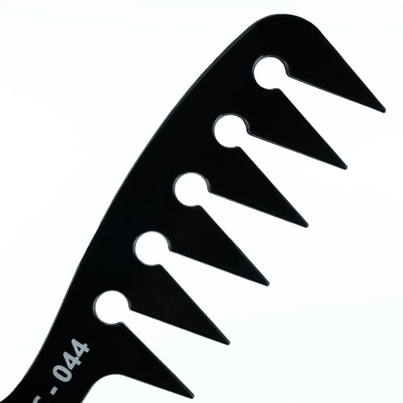 Vip Barber Supply Percu Wide Tooth Styling Comb #PC-044 Wide Tooth Comb White Smoke