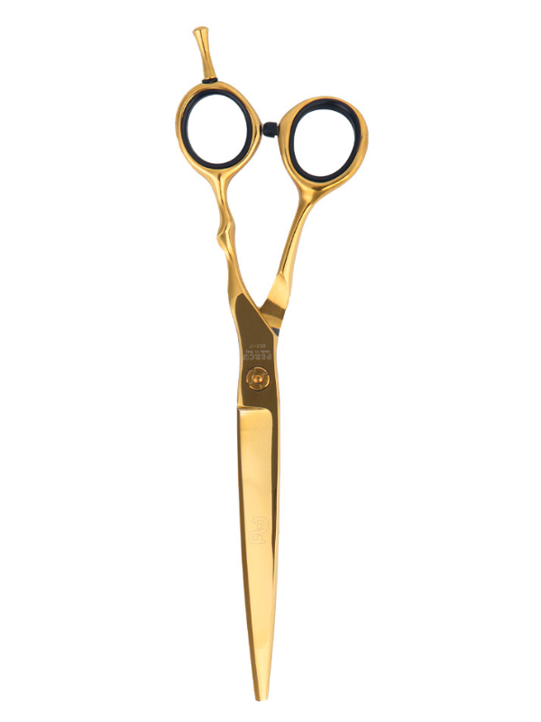 Vip Barber Supply Percu Fantastica Line Professional Shears Cutting Shear White Smoke Fantastica Line Shear 7" / Gold