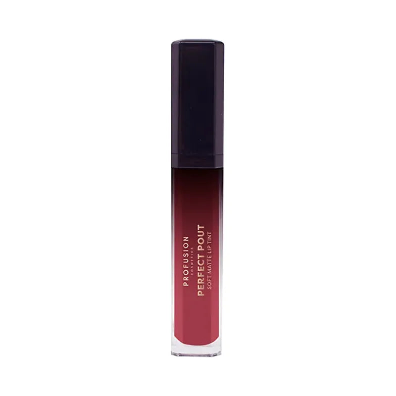 Profusion Cosmetics PERFECT POUT | Soft Matte Lip Tint Lips Black Powerful,Charismatic,Curious (Lip Tint),Humble (Lip Tint),Leader,Fierce,Stylish,Passionate,Ambitious,Independent,Confident (Lip Tint),Dreamer,Visionary,Influencer,Adventurous