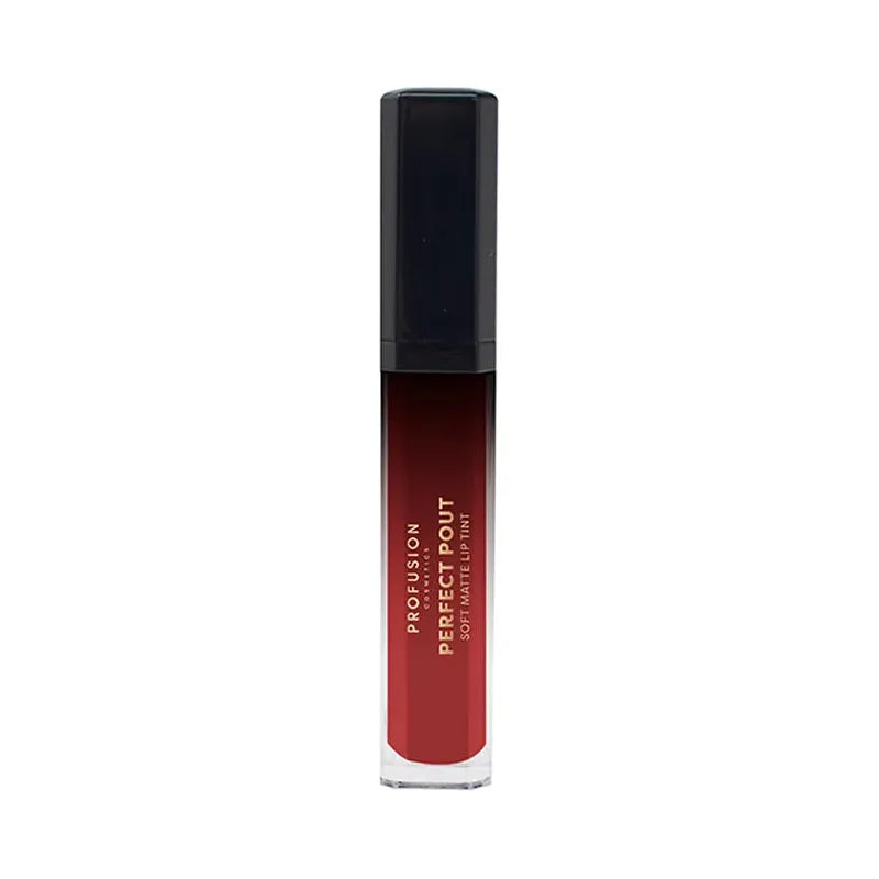 Profusion Cosmetics PERFECT POUT | Soft Matte Lip Tint Lips Black Powerful,Charismatic,Curious (Lip Tint),Humble (Lip Tint),Leader,Fierce,Stylish,Passionate,Ambitious,Independent,Confident (Lip Tint),Dreamer,Visionary,Influencer,Adventurous