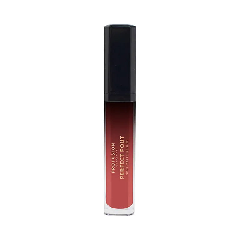Profusion Cosmetics PERFECT POUT | Soft Matte Lip Tint Lips Rosy Brown Powerful,Charismatic,Curious (Lip Tint),Humble (Lip Tint),Leader,Fierce,Stylish,Passionate,Ambitious,Independent,Confident (Lip Tint),Dreamer,Visionary,Influencer,Adventurous