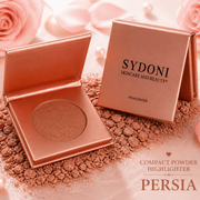 Sydoni Skincare and Beauty SYDONI HIGHLIGHTER POWDER-SINGLE PALETTE Net. Wt. 0.04kg Pressed Powder Sienna PERSIA-Radiant Warm Rose Glow