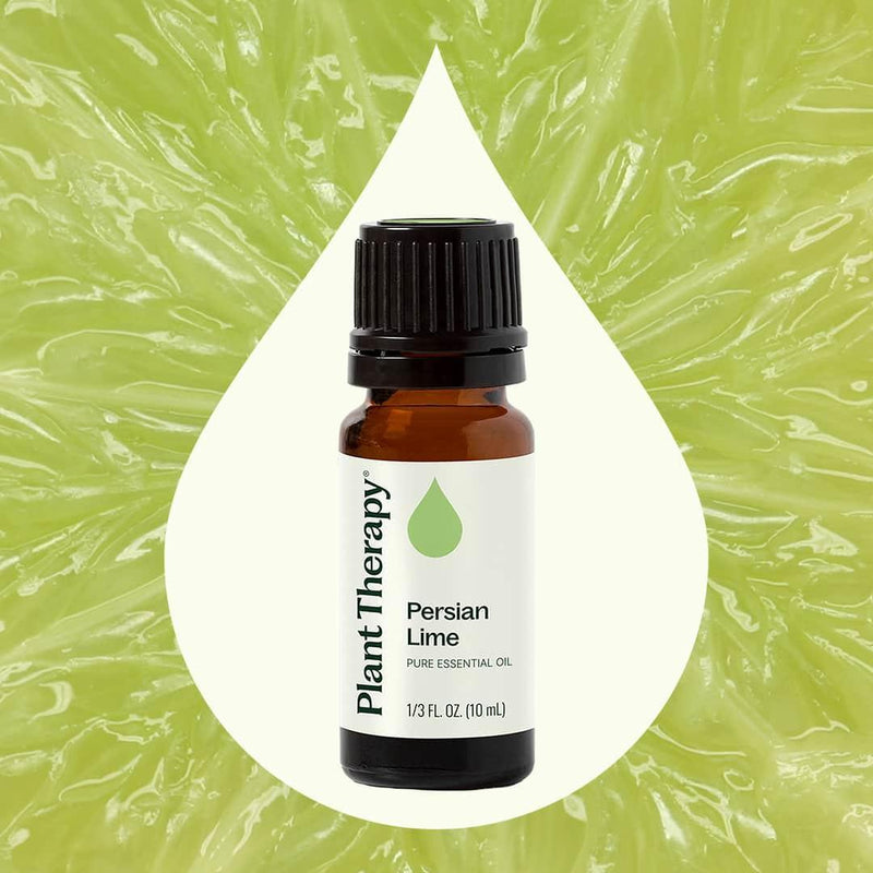 Plant Therapy Persian Lime Essential Oil Essential Oil Dark Khaki 10 mL,30 mL