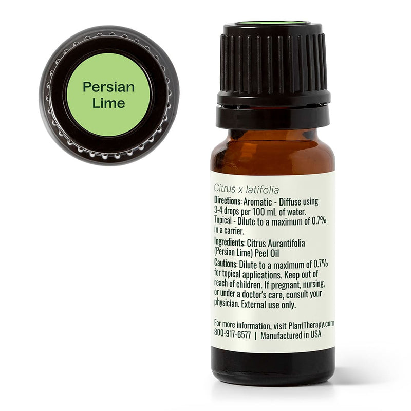 Plant Therapy Persian Lime Essential Oil Essential Oil White Smoke 10 mL,30 mL