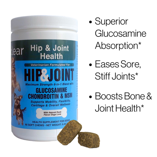 Clear Wellness 360 Clear Hip & Joint Health for Dogs Black 3 Pack,1 Bottle,6 Pack