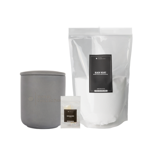 Aroma360 Petite Ceramic Sand Wax Set Ceramic Sand Wax Candle White Smoke Black Velvet / Platinum,Dream On / Platinum,My Way / Platinum