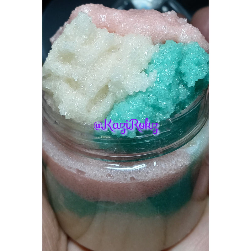 KaziRokz Mermaid Love "Vegan Lip Scrub" Dark Slate Gray