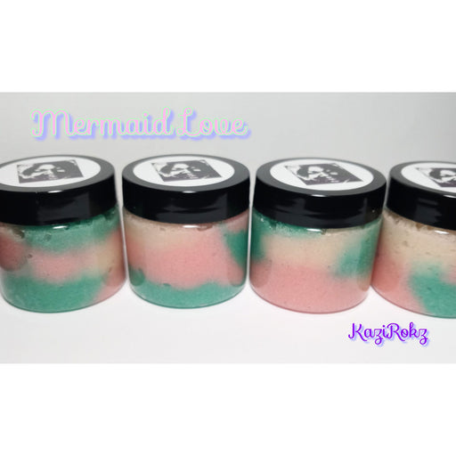 KaziRokz Mermaid Love "Vegan Lip Scrub" Light Gray