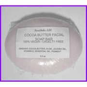 KaziRokz Cocoa Butter Facial Soap Bar (100% Vegan / Cruelty Free) Gray