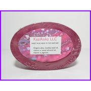 KaziRokz Sweet Aloe Yoni soap care, Massage Therapy soap bar "YONI" SOAP BAR (100% vegan / Cruelty Free) Maroon