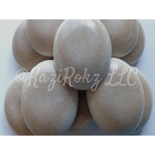 KaziRokz Banana Cream Oatmeal Eczema Bar (100% Vegan / Cruelty Free) Slate Gray