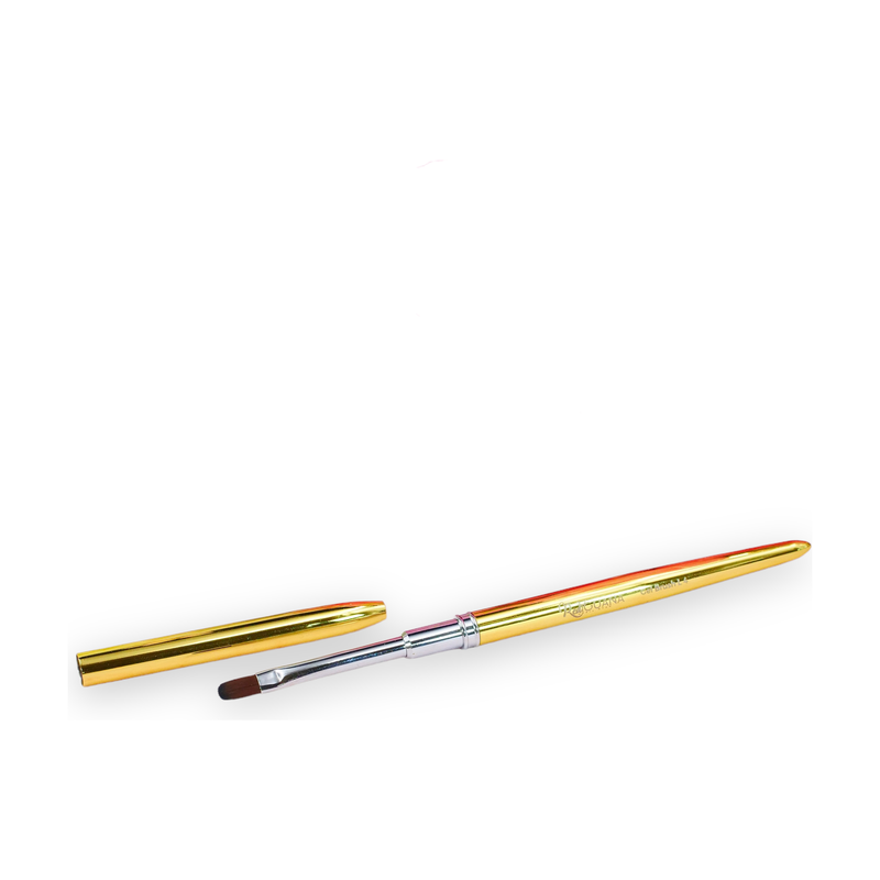 Red Iguana LLC Builder Gel Brush L4 Nail Art Brush White Smoke