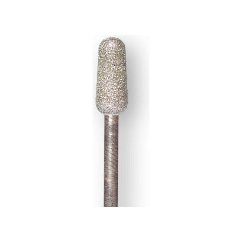 Red Iguana LLC Diamond Nail Bit Tapered Cylinder #18 - 5mm Nail Bit Light Gray