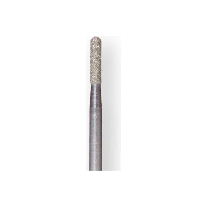 Red Iguana LLC Diamond Nail Bit Cylinder #13 - 2.1mm Nail Bit Light Gray