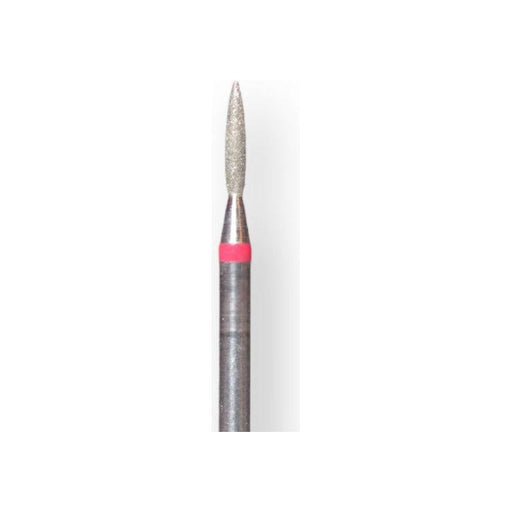Red Iguana LLC Diamond Nail Bit Flame #2 - 1.4mm (Small Diamond) Nail Bit Light Gray