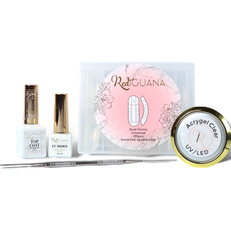 Red Iguana LLC Acrygel Starter - Product Bundle kit White Smoke