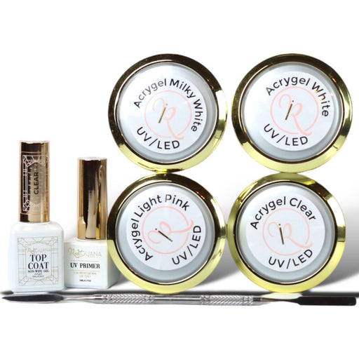Red Iguana LLC Acrygel French - Product Bundle kit White Smoke