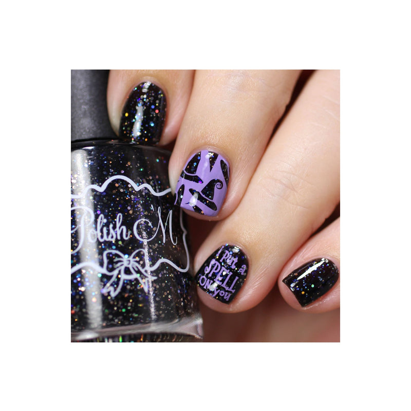 UberChic Beauty Halloween-05 Stamping Plate Tan