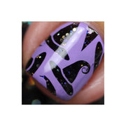 UberChic Beauty Halloween-05 Stamping Plate Light Slate Gray