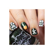 UberChic Beauty Halloween-05 Stamping Plate Gray