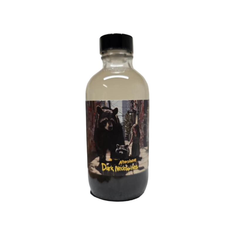 First Line Shave First Line Shave Dark Necessities Collection Shaving Set Dark Slate Gray Aftershave Splash 120ml
