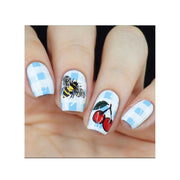 UberChic Beauty Picnic Perfect Stamping Plate Rosy Brown