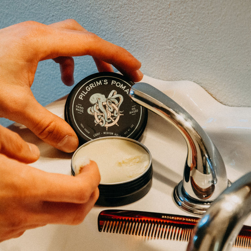 Brooklyn Grooming Pilgrim's® Vegan Pomade (Unscented) Pomade Rosy Brown