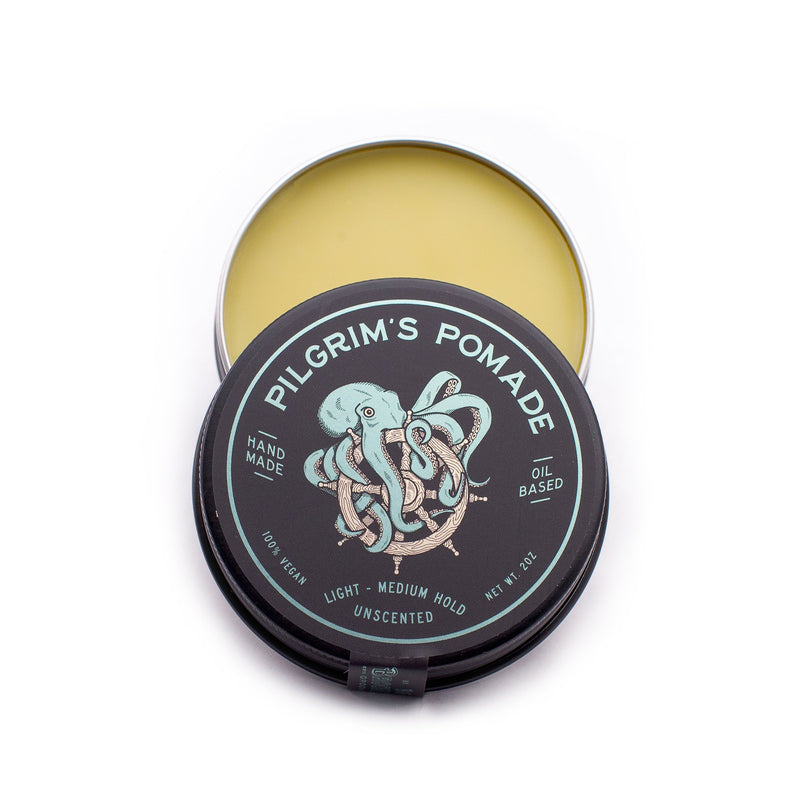 Brooklyn Grooming Pilgrim's® Vegan Pomade (Unscented) Pomade Light Gray