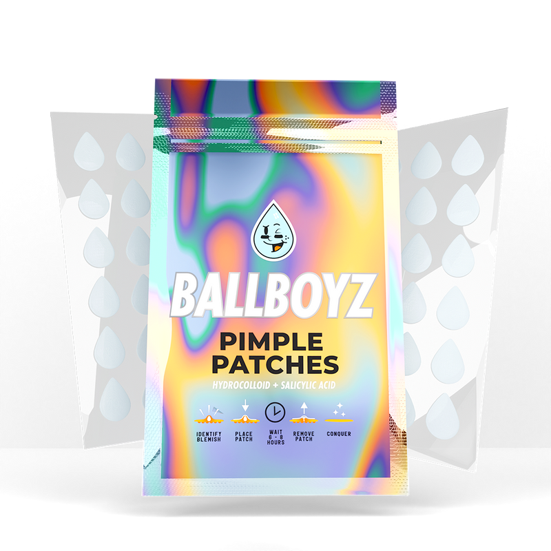 BALLBOYZ Mr. Drip Pimple Patches Black